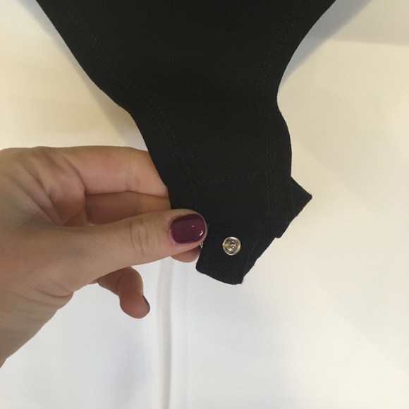 SOLD✔️1/13: Lulus Like a Bird Black Bodysuit - Picture 9 of 12